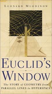 Cover of: Euclid's Window: The Story of  Geometry from Parallel Lines to Hyperspace