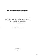 Woodstock Chamberlains' accounts, 1609-50