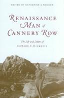 Cover of: Renaissance man of Cannery Row by Edward Flanders Ricketts