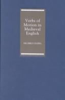 Cover of: Verbs of motion in medieval English