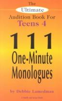 Cover of: 111 one-minute monologues