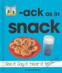 Cover of: -Ack as in snack