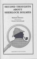 Cover of: Second thoughts about Sherlock Holmes