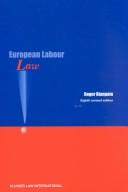 Cover of: European labour law