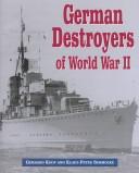 Cover of: German destroyers of World War II