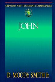 Cover of: John (Abingdon New Testament Commentaries) by D. Moody Smith
