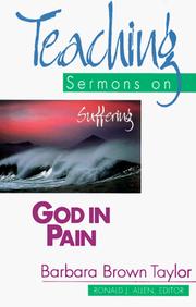 Cover of: God in pain by Barbara Brown Taylor