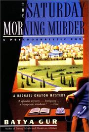 Cover of: The Saturday Morning Murder by Batya Gur