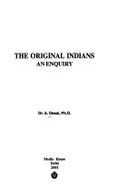 The original Indians by A. Desai