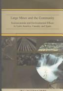 Cover of: Large mines and the community by edited by Gary McMahon and Felix Remy.