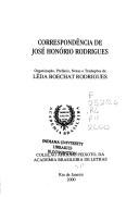 Cover of: Correspondência de José Honório Rodrigues