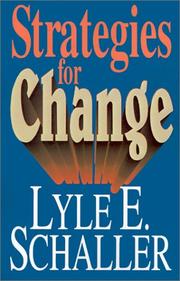 Cover of: Strategies for change