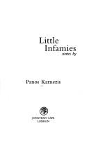 Cover of: Little Infamies: stories