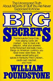 Big secrets by William Poundstone