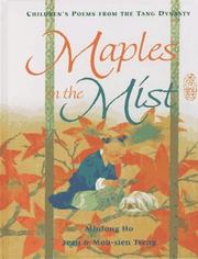 Cover of: Maples in the mist: children's poems from the Tang Dynasty