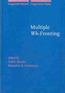 Cover of: Multiple Wh-fronting