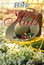 Cover of: Victoria: the romance of hats