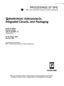 Cover of: Optoelectronic interconnects, integrated circuits, and packaging: 22-25 January 2002, San Jose, USA
