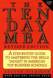 The ten-day MBA by Steven Silbiger