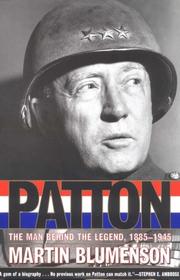 Cover of: Patton by Blumenson, Martin.