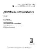 Cover of: MOEMS display and imaging systems: 28-29 January 2003, San Jose, California, USA