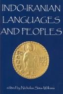 Cover of: Indo-Iranian languages and peoples by edited by Nicholas Sims-Williams.