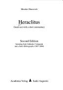 Cover of: Heraclitus by Heraclitus of Ephesus