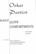 Cover of: Many glove compartments: selected poems
