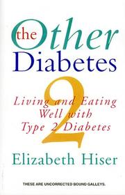 Cover of: The other diabetes by Elizabeth Hiser