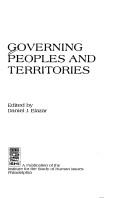 Cover of: Governing peoples and territories