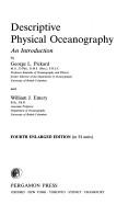 Descriptive physical oceanography by George L. Pickard, G L PICKARD, W J Emery