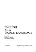English as a world language by Richard W. Bailey