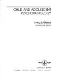 Child and adolescent psychopathology