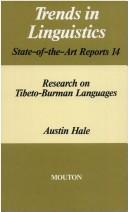 Cover of: Research on Tibeto-Burman languages