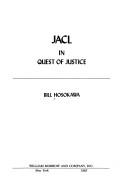 Cover of: JACL in quest of justice