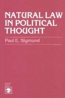 Cover of: Natural law in political thought