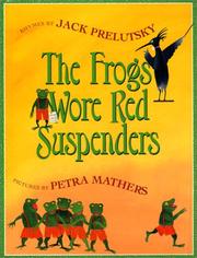 Cover of: The frogs wore red suspenders: rhymes