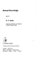 Cover of: Mutual knowledge