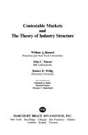 Contestable markets and the theory of industry structure