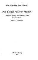 Cover of: Am Beispiel Wilhelm Meister: Einführung in die Wissenschaftsgeschichte der Germanistik