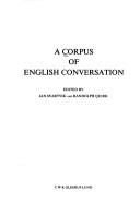 Cover of: A Corpus of English conversation