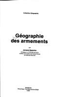 Cover of: Géographie des armements