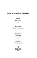 Cover of: New Canadian drama