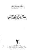 Cover of: Teoría del conocimiento