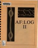 Cover of: AF-LOG II: African affairs in Washington, D.C., 1980-81.