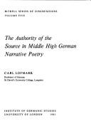 The authority of the source in Middle High German narrative poetry