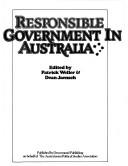 Cover of: Responsible government in Australia