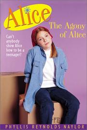 Cover of: The agony of Alice by Jean Little