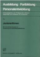 Cover of: Abiturientenprogramme und Traineeprogramme in der Wirtschaft