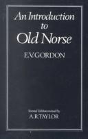 Cover of: An introduction to Old Norse by E. V. Gordon